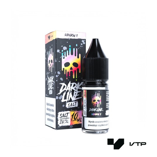 **LIQUID DARK LINE SALT - RAINBOW II 10ML 20MG -zdjęcie numer 1