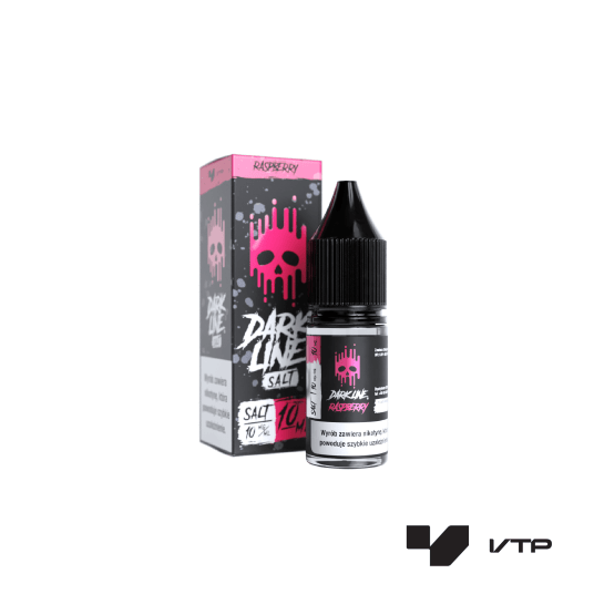 *LIQUID DARK LINE SALT - RASPBERRY 10ML 10MG -zdjęcie numer 1