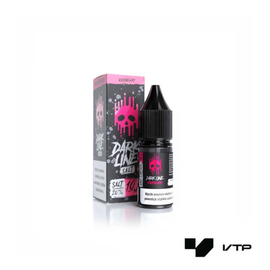 **LIQUID DARK LINE SALT - RASPBERRY 10ML 20MG -zdjęcie numer 1