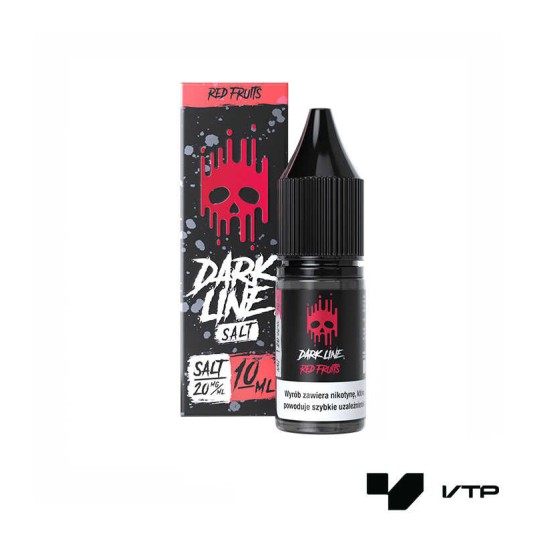 *LIQUID DARK LINE SALT - RED FRUITS 10ML 20MG -zdjęcie numer 1