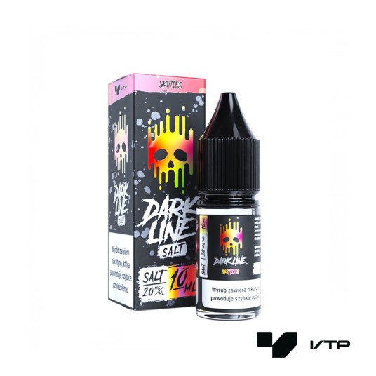 **LIQUID DARK LINE SALT - SKITTLES 10ML 20MG -zdjęcie numer 1