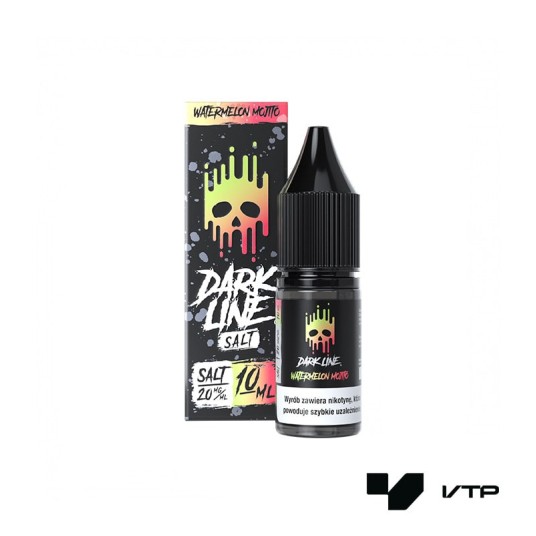 *LIQUID DARK LINE SALT - WATERMEL MOJITO 10ML 20MG -zdjęcie numer 1