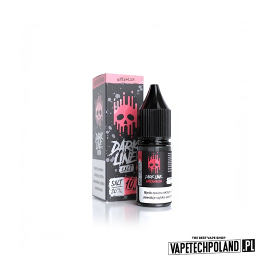 *LIQUID DARK LINE SALT - WATERMELON 10ML 20MG -zdjęcie numer 1