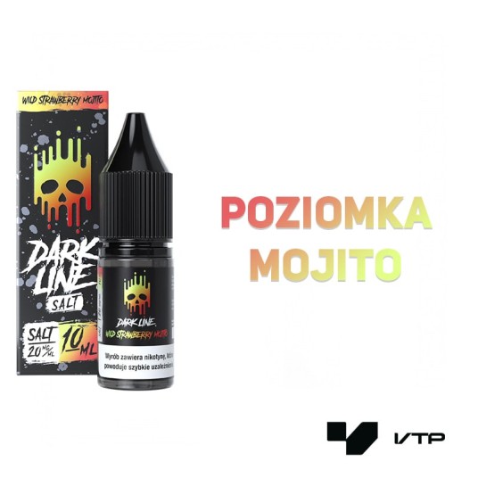 *LIQUID DARK LINE SALT - WILD STR MOJITO 10ML 20MG -zdjęcie numer 2