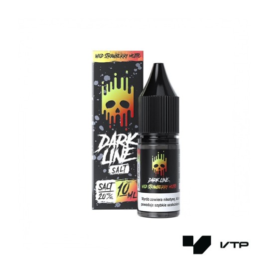 **LIQUID DARK LINE SALT - WILD STRAWB MOJITO 20MG -zdjęcie numer 1