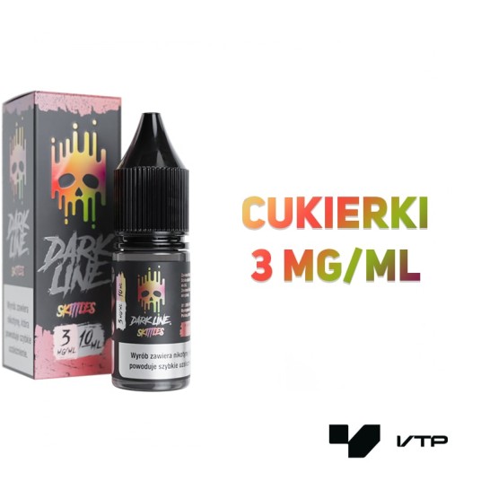 *LIQUID DARK LINE - SKITTLES 10ML 03MG -zdjęcie numer 2