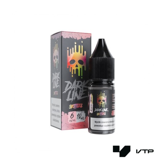 *LIQUID DARK LINE - SKITTLES 10ML 06MG -zdjęcie numer 1