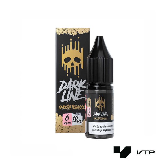 *LIQUID DARK LINE - SMOOTH TOBACCO 10ML 06MG -zdjęcie numer 1