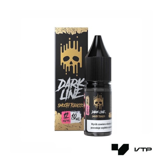 *LIQUID DARK LINE - SMOOTH TOBACCO 10ML 12MG -zdjęcie numer 1