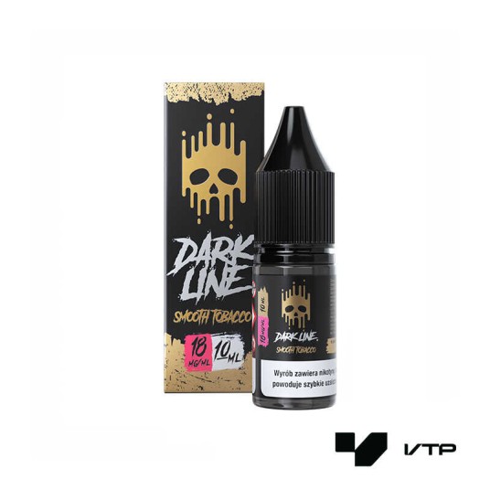 *LIQUID DARK LINE - SMOOTH TOBACCO 10ML 18MG -zdjęcie numer 1