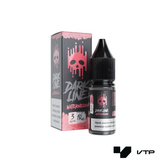 *LIQUID DARK LINE - WATERMELON 10ML 03MG -zdjęcie numer 1