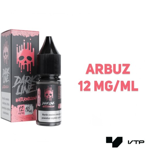 *LIQUID DARK LINE - WATERMELON 10ML 12MG -zdjęcie numer 2
