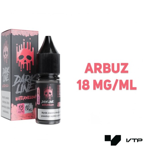 *LIQUID DARK LINE - WATERMELON 10ML 18MG -zdjęcie numer 2