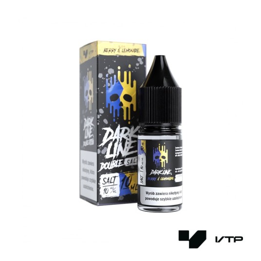 *LIQUID DOUBLE DL SALT - BERRY X LEMONADE 10ML 10M -zdjęcie numer 1