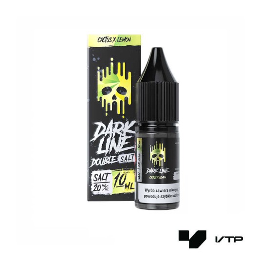 *LIQUID DOUBLE DL SALT - CACTUS X LEMON 10ML 20MG -zdjęcie numer 1