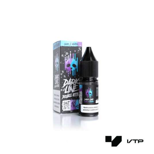 **LIQUID DOUBLE DL SALT - GRAPE MENTHOL 20MG -zdjęcie numer 1