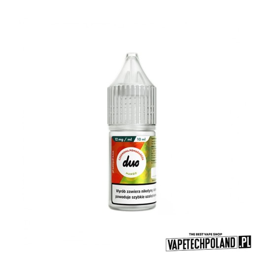 LIQUID DUO - CZERWONA POMARANCZA MANGO 10ML 12MG -zdjęcie numer 1