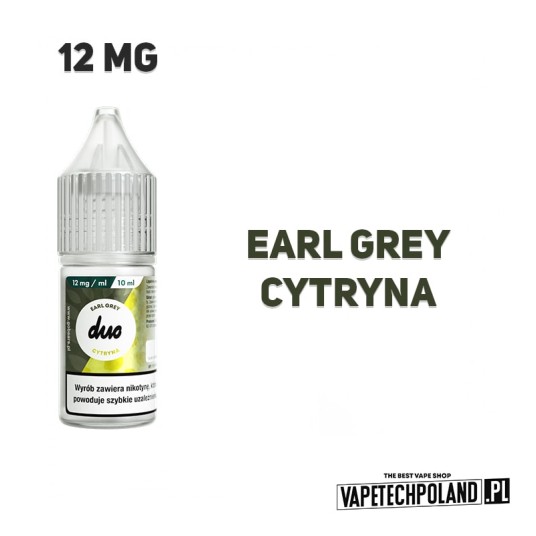 LIQUID DUO - EARL GREY CYTRYNA 10ML 12MG -zdjęcie numer 2