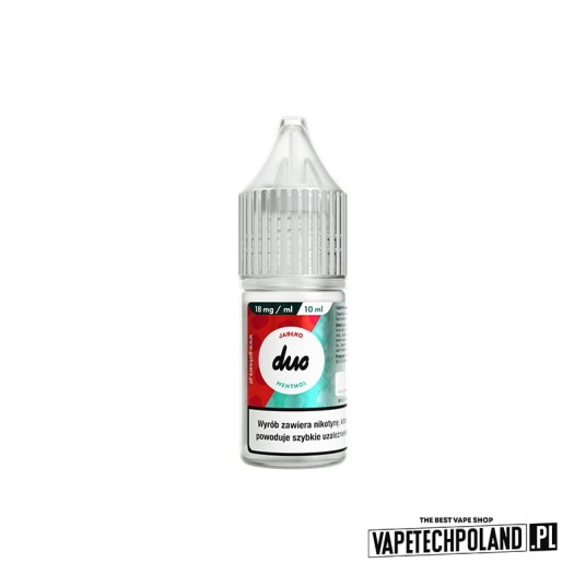 LIQUID DUO - JABŁKO MENTHOL 10ML 18MG -zdjęcie numer 1