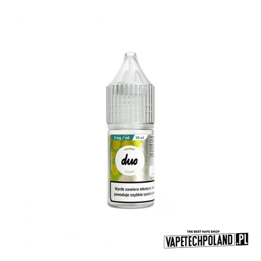 LIQUID DUO - MANGO KOKOS 10ML 3MG -zdjęcie numer 1