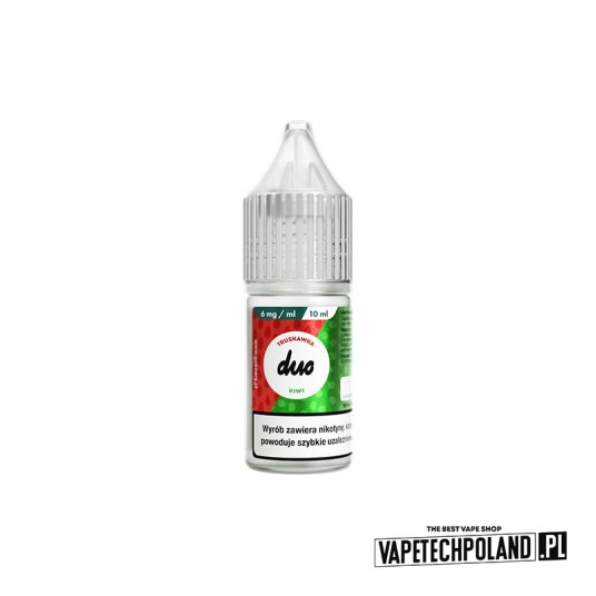 LIQUID DUO - TRUSKAWKA KIWI 10ML 6MG -zdjęcie numer 1