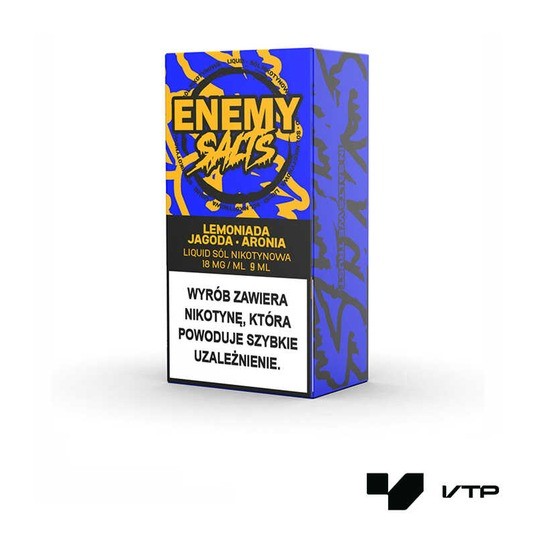 **Liquid Enemy Salts - Lemon Aronia Jagoda 18 mg 9 -zdjęcie numer 1