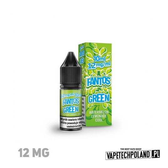 LIQUID FANTOS - GREEN FANTOS 10ML 12MG -zdjęcie numer 1