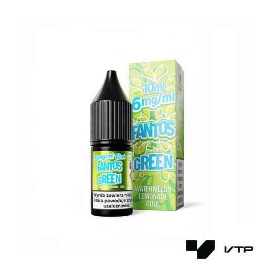 **LIQUID FANTOS - GREEN FANTOS 10ML 6MG -zdjęcie numer 1