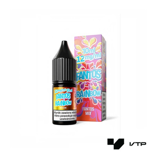 **LIQUID FANTOS - RAINBOW FANTOS 10ML 12MG -zdjęcie numer 1