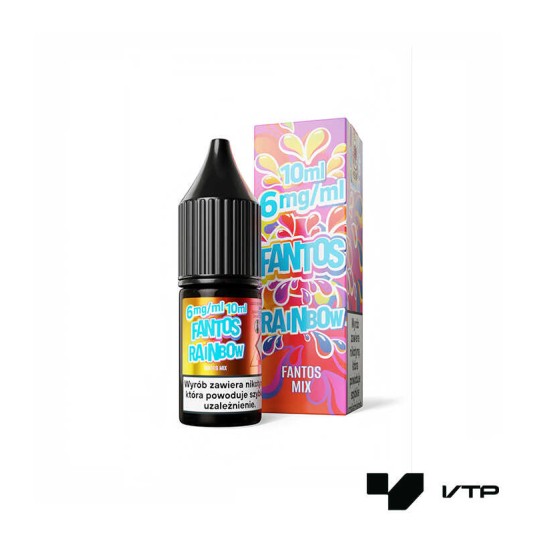 **LIQUID FANTOS - RAINBOW FANTOS 10ML 6MG -zdjęcie numer 1