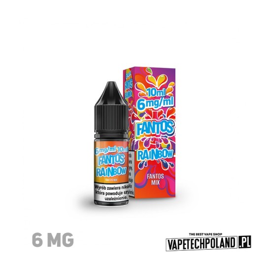 LIQUID FANTOS - RAINBOW FANTOS 10ML 6MG -zdjęcie numer 1