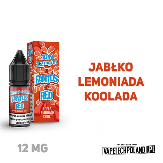 LIQUID FANTOS - RED FANTOS 10ML 12MG -zdjęcie numer 2