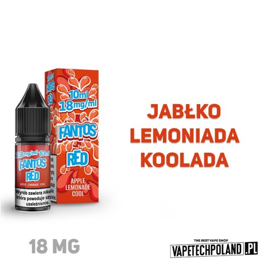 LIQUID FANTOS - RED FANTOS 10ML 18MG -zdjęcie numer 2