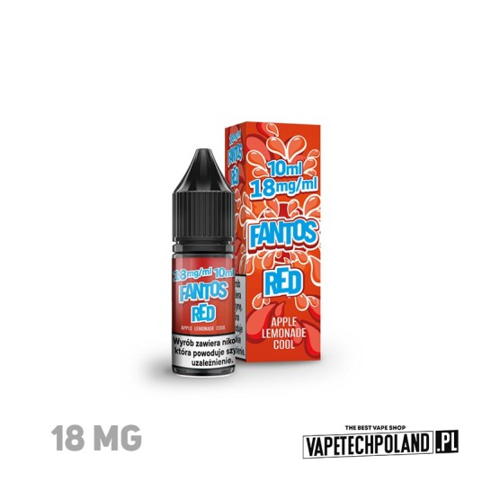 LIQUID FANTOS - RED FANTOS 10ML 18MG -zdjęcie numer 1
