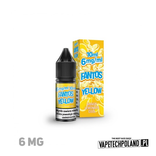 LIQUID FANTOS - YELLOW FANTOS 10ML 6MG -zdjęcie numer 1