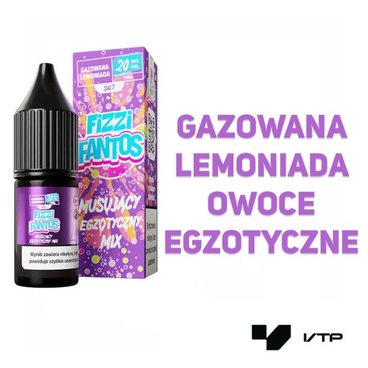 **Liquid FIZZY Fantos - Egzotyczny Mix 10ML 20MG -zdjęcie numer 2