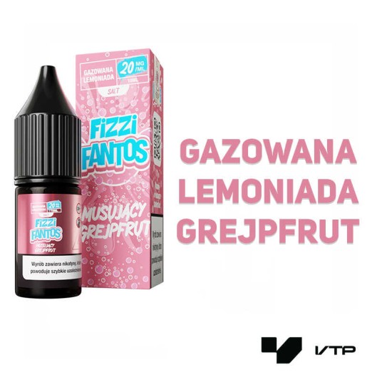 *Liquid FIZZY Fantos - Grapefruit 10ML 20MG -zdjęcie numer 2