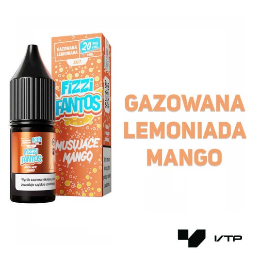 *Liquid FIZZY Fantos - Mango 10ML 20MG -zdjęcie numer 2