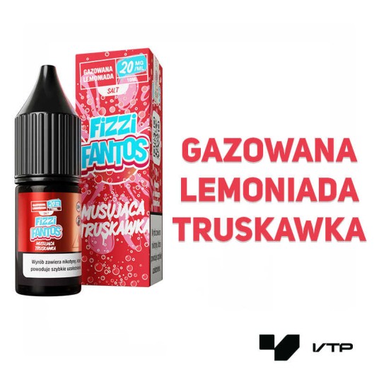 **Liquid FIZZY Fantos - Truskawka 10ML 20MG -zdjęcie numer 2