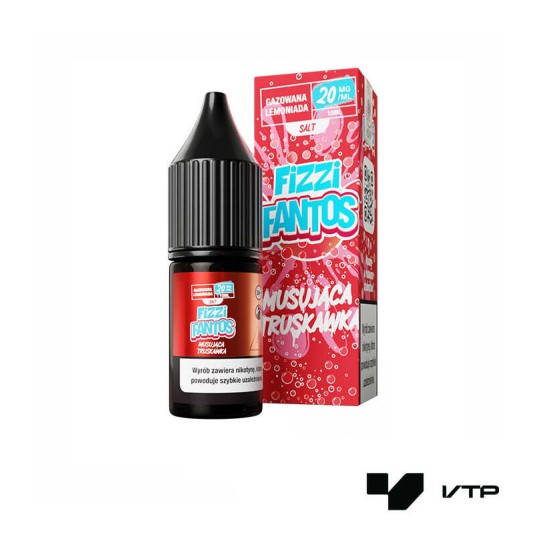 *Liquid FIZZY Fantos - Truskawka 10ML 20MG -zdjęcie numer 1