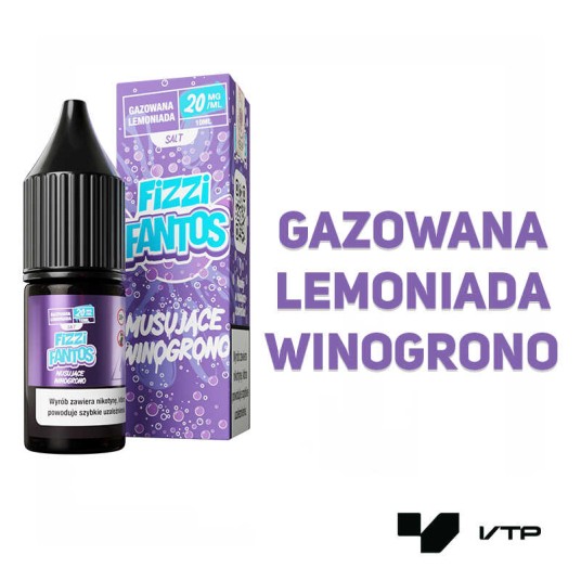 **Liquid FIZZY Fantos - Winogrono 10ML 20MG -zdjęcie numer 2
