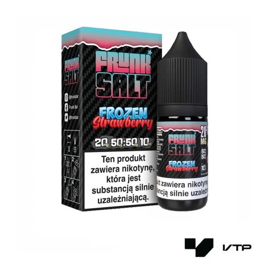 **LIQUID FRUNK SALT - FROZEN STRAWBERRY 8ML 20MG -zdjęcie numer 1