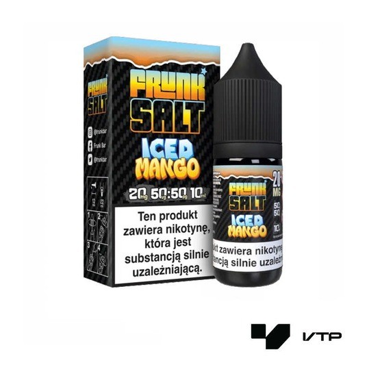 **LIQUID FRUNK SALT - ICED MANGO 8ML 20MG -zdjęcie numer 1