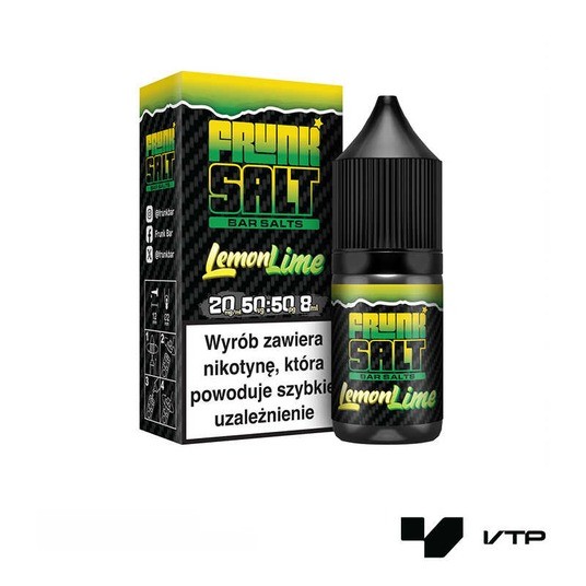 **LIQUID FRUNK SALT - LEMON LIME 8ML 20MG -zdjęcie numer 1