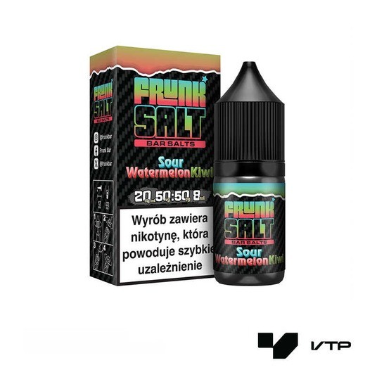 **LIQUID FRUNK SALT - SOUR WATER KIWI 8ML 20MG -zdjęcie numer 1