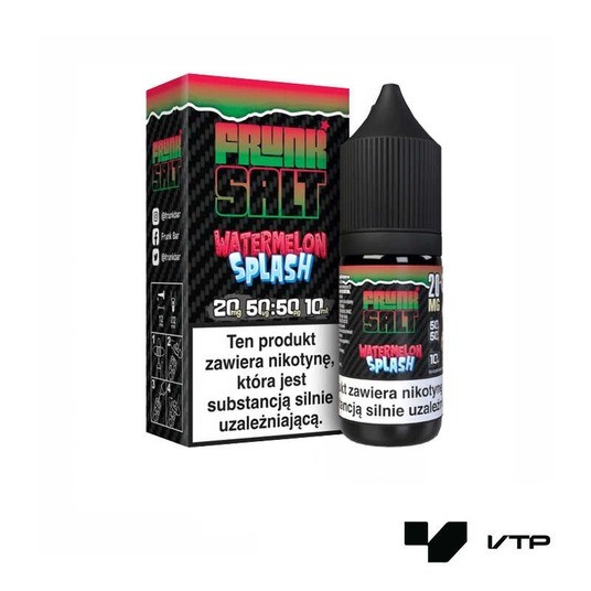 **LIQUID FRUNK SALT - WATERMELON SPLASH 8ML 20MG -zdjęcie numer 1