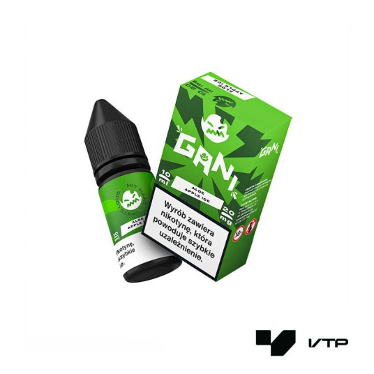 **LIQUID GANI 20MG 10ML - ALOE APPLE ICE -zdjęcie numer 1