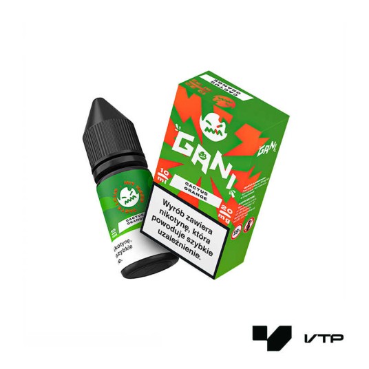 **LIQUID GANI 20MG 10ML - CACTUS ORANGE -zdjęcie numer 1