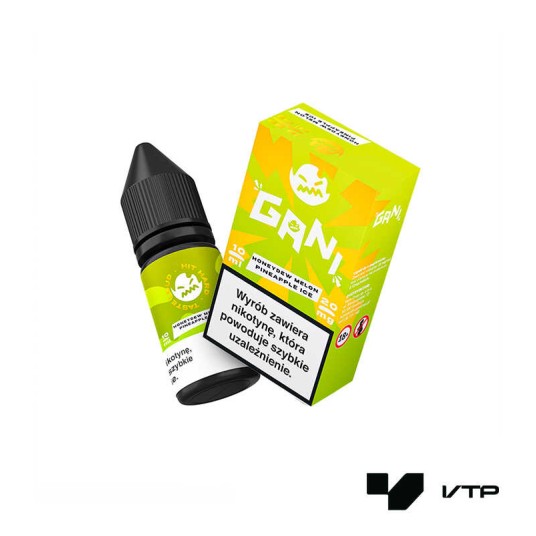 **LIQUID GANI 20MG 10ML - HONEYDEW MELON PINEAPPLE -zdjęcie numer 1