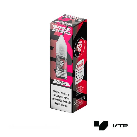 **LIQUID GAS 20MG 10ML - RASPBERRY EARL GREY -zdjęcie numer 1